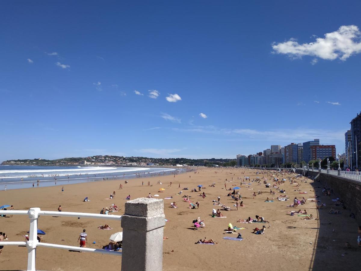 El Rincon Del Puerto Appartement Gijón Buitenkant foto